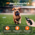 Tiniest Dog Shock Collar, Lightest Dog Training Collar with Remote for Small Dogs 5-15lbs & Medium Large Dogs/Puppies, Waterproof, Rechargeable, 1300ft Range (Black&Ultra Tiny)