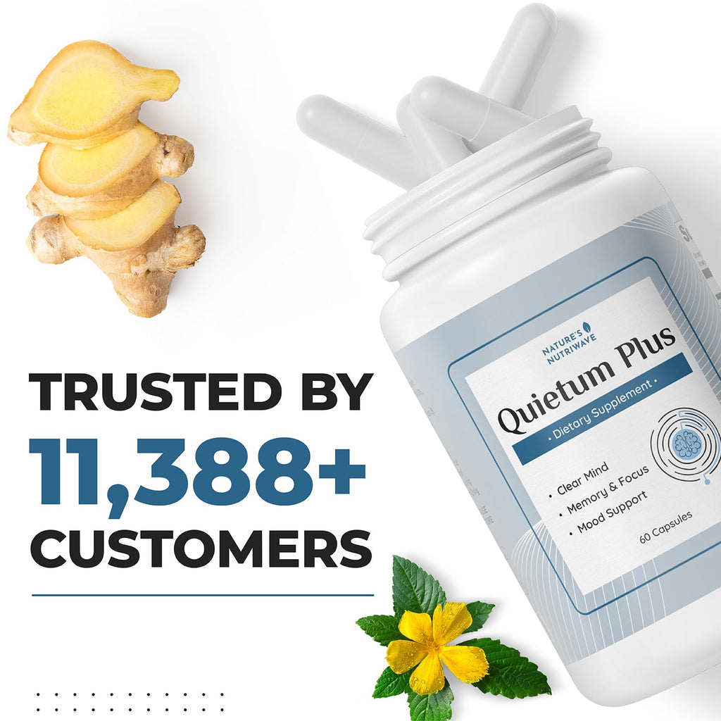 Quietum Plus – Herbal Extract Capsules – 60 Ct, 6 Month Supply