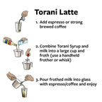 Torani French Vanilla Flavored Drink Syrup, 25.4 fl oz, 4 Pack