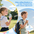 Mafiti Toys Video Walkie Talkies for Kids 2 Pack Rechargeable Long Range