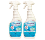 CleanSmart Daily Surface Cleaner and Pet-Safe Disinfectant, Kills 99.9% of Viruses, Bacteria, 23 ounce Bottle (Pack of 2)