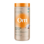 OM MUSHROOM SUPERFOOD Coffee Latte Blend – Functional Mushroom Powder with Lion’s Mane, Cordyceps, Reishi & Chaga – Energy, Focus & Mental Clarity Support – 8.47 oz Canister (30 Servings)