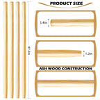 48" Wooden Shovel Handle Replacement for Garden