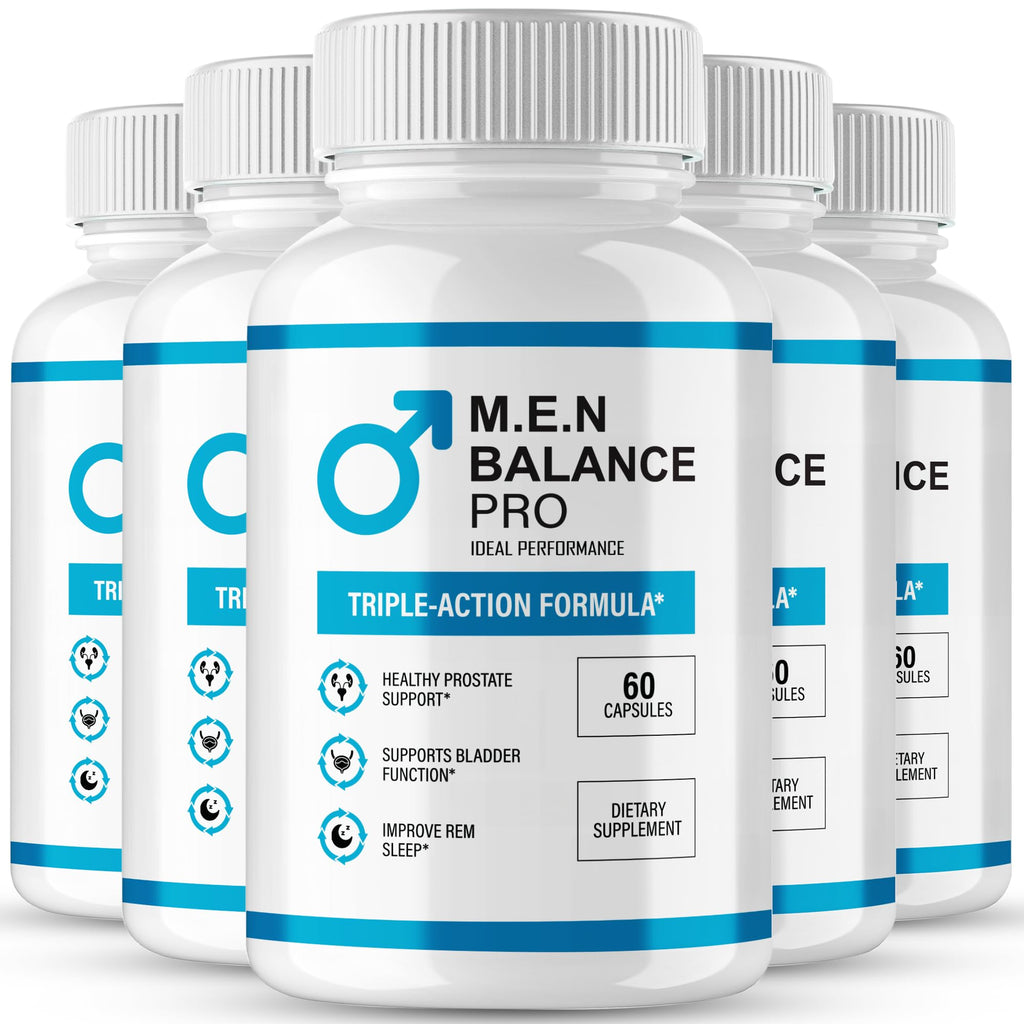 IDEAL PERFORMANCE M.E.N Balance Pro Capsules, Men Balance Pro Reviews (5 Pack)