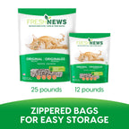 Fresh News Original Pellet Non-Clumping Paper Cat Litter, 25 Pound