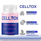 (2 Pack) CellTox Capsules - Official Gut Health Supplement Pills Advanced Premium Formula, Natural CellTox Digestive Support for Overall Health & Wellness Reviews, 120 Capsules for 2 Months