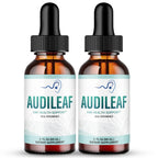 Audileaf Drops – Official Audileaf Ear Health & Hearing Support Supplement Droppers - Maximum Strength, All Natural Liquid Formula for Clear Sound, Audileaf Inner Ear Health Support Reviews (2 Pack)