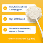 Vital Proteins Collagen Peptides Powder - Vanilla Protein Coffee Creamer for Hair, Skin & Nails Support