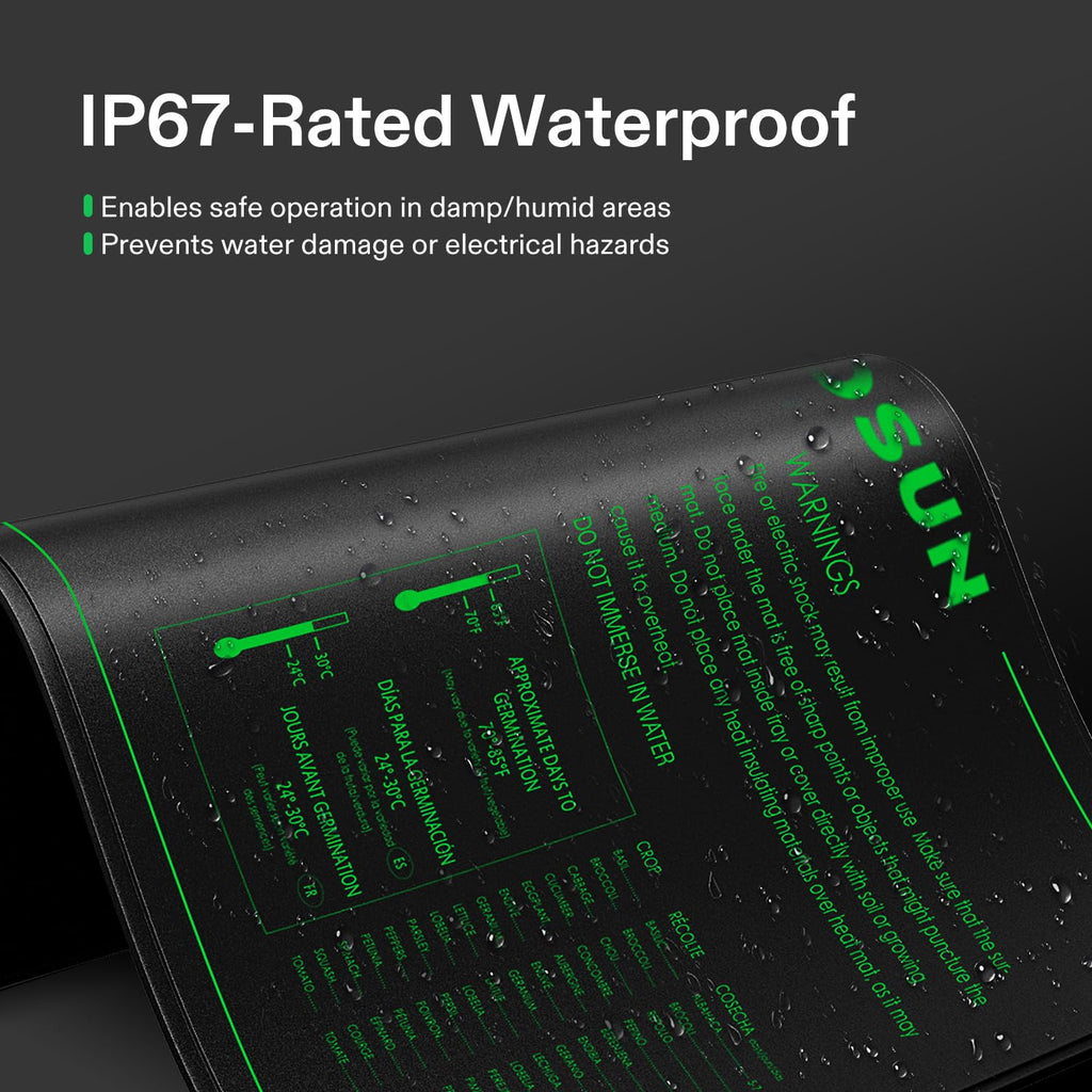 VIVOSUN 48" x 20.75" Durable Waterproof Seedling Heat Mat