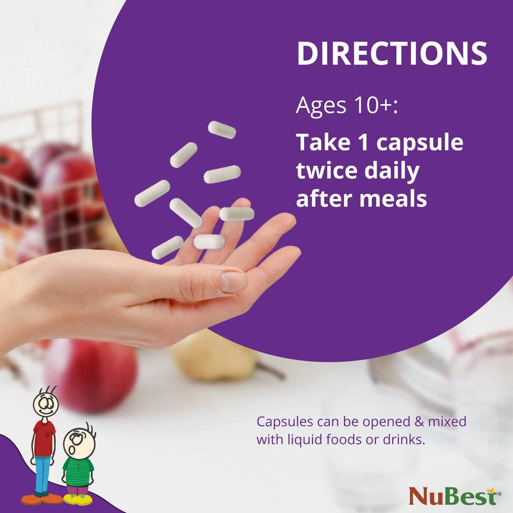NuBest Tall 10+ - Advanced Bone Strength Formula - Supports Immunity, Healthy Development & Optimal Wellness - for Children (10+) & Teens Who Drink Milk Daily | Pack 3 | 3 Months Supply