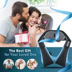 Mo Cuishle Shiatsu Back Shoulder and Neck Massager with Heat, Electric Deep Tissue 4D Kneading Massage, Best Gifts for Women Men Mom Dad, Fathers Day, Mothers Day, Christmas Gifts