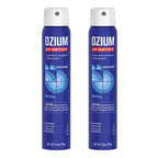 Ozium 3.5 Oz. Air Sanitizer & Odor Eliminator for Homes, Cars, Offices and More, Original Scent,(Pack of 2), clear