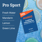 Mando 4-in-1 Acidified Cleansing Bar - 24-Hour Odor Control - Moisturizing Formula - Formulated without SLS and Parabens - Safe For Sensitive Skin - 5 ounces (Pack of 2) - Pro Sport & Mt Fuji