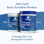 Zammex Premium Collagen Peptides Powder Unflavored,Hydrolyzed Proteins Types I & III, Supports Hair, Skin, Nails, Joints, Grass Fed, Non-GMO, Gluten-Free,Paleo & Keto Friendly,60 Servings