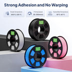 DEEPLEE PLA+ 2.0 Filament 1.75mm, Stronger Toughness 3D Printer Filament, Grey 2KG, Upgrade PLA Plus 3D Printer Filament, High Speed PLA+ Filament for Most FDM 3D Drucker