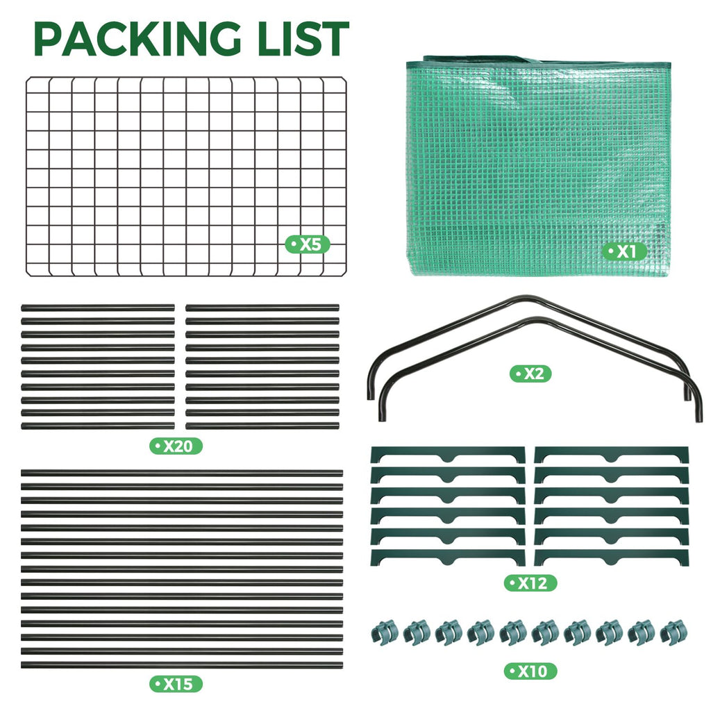 Mini Greenhouse for Indoor Outdoor: Ohuhu 23 x 19 x 75-Inch Small Plastic Plant Green House 5-Tier Rack Stand Portable Greenhouses with Durable PE Cover for Seedling, Ideal Gardening Gifts