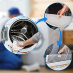 Upgraded WE03X23881 Dryer Lint Screen Filter Replacement for GE Dryer, GTD65EBSJ3WS GTD33EASK0WW GTD42EASJ2WW GTD42GASJ2WW GTD45EASJ2WS PS11763056 Stainless Steel Metal Screen with Cleaner Kit Brush