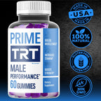(2 Pack) Prime TRT Gummies - Official PrimeTRT Advanced Premium Supplement For Men Support - Maximum Strength, Natural Prime TRT Vitamins For Overall Health & Wellness Review, 120 Gummies For 2 Months