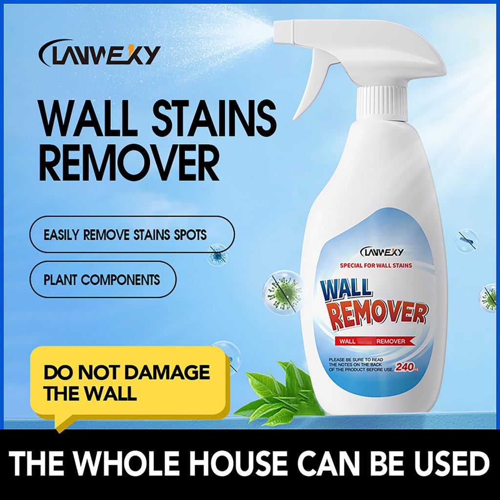 LANWEXY-Highly Effective Removal Spray,Wall Cleaner Spray-Bathroom Foam Cleaner for Shower,Wall,Ceiling,Wood,Kitchens,Tile,Killer with Prevention Inhibitor-2 bottles