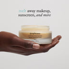 goop Beauty Cleansing Balm | Makeup Remover & Facial Cleanser for Sensitive Skin | Saffron Extract, Vitamin E, & Biofermented Cleansing Microspheres | Removes Dirt, Pollution, & Sunscreen | 3.4 fl oz