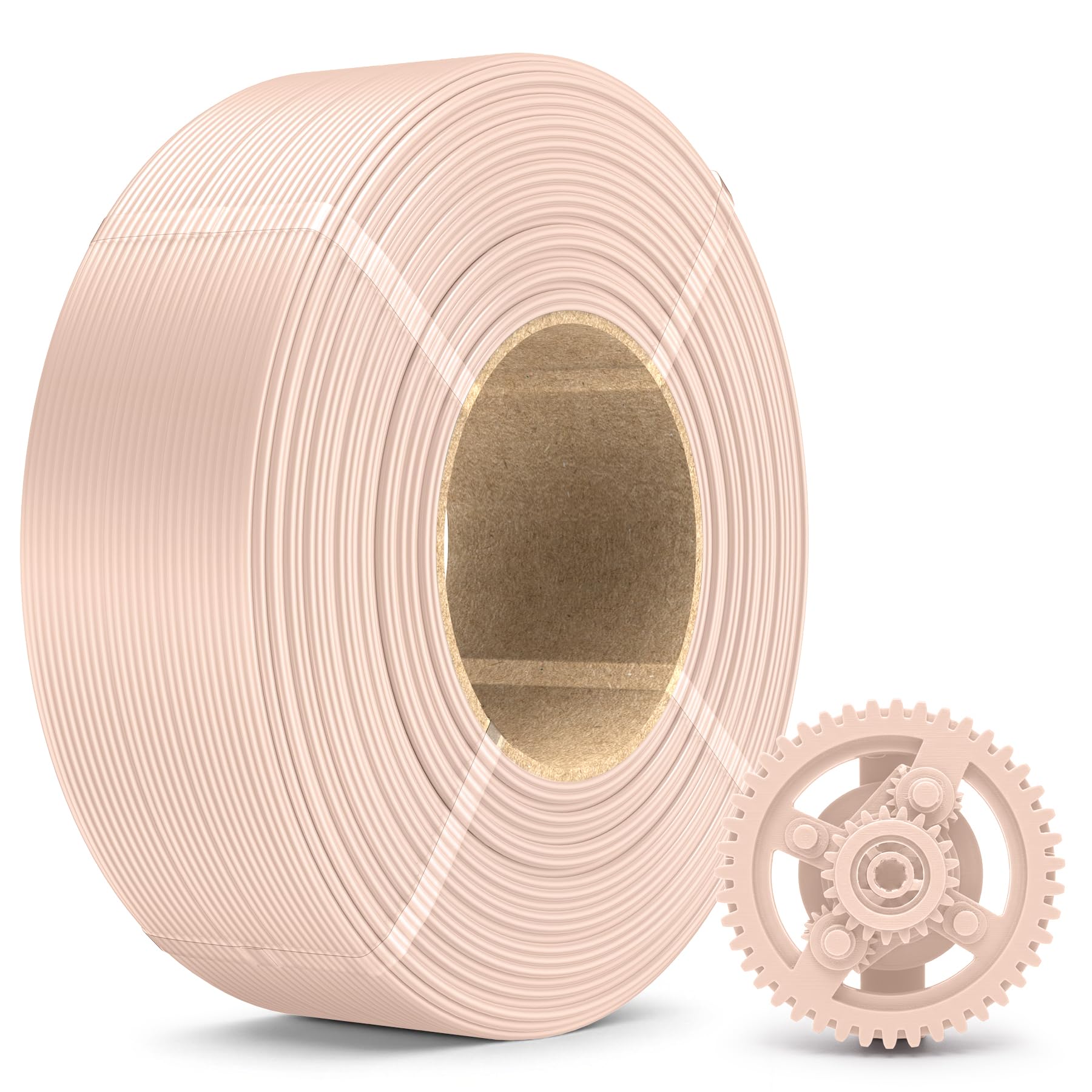 SUNLU PLA+ Refill Filament 1.75mm 1KG, Coffee Brown