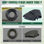 FLKQC 2Pcs 18X8.50/9.50-8 Inner Tubes with TR-13 Valve Stem