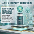 (1 Pack) Memo Matrix Capsules, Official MemoMatrix Supplement Pills with Premium Ingredients, Advanced Formula Support for Active Lifestyle & Overall Wellness Reviews (60 Capsules)