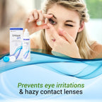 Menicon Unique pH Multi-Purpose Contact Lens Solution With Lens Case (4 Fluid Ounces)