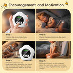 Bedwetting Enuresis Alarm Wireless for Boys and Girls,Compact & Comfortable Wireless Sensor Proven Solution for Bedwetters.Includes Progress Card and Stickers