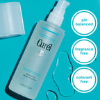 Curel Japanese Skin Care Hydrating Water Essence Toner, Water Based Face Moisturizer for Dry Skin, Serum for Face, 5 Oz