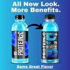Protein2o 15g Whey Protein Isolate Hydration Drink Plus Energy & Focus, 350mg of Electrolytes, Vitamins B5 & B6, Sugar Free, Energy Variety Pack, 16.9 oz Bottle (Pack of 12)