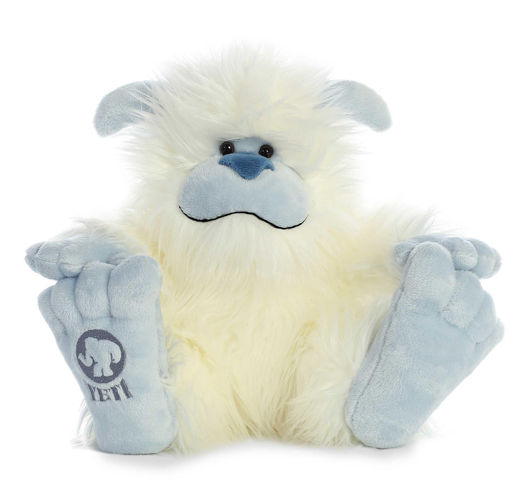 Aurora�� Mysterious Fantasy Yeti Stuffed Animal - Mythical Companion - Imaginative Adventures - White 10 Inches