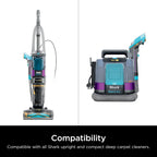 Shark CarpetXpert Deep Clean Pro Formula for Upright & Portable Carpet Cleaners, All Carpets, Upholstery & Area Rugs, Eliminates Tough Pet Messes and Odors, 48 Oz, EXCM48