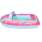 Swimways Barbie Inflatable Water Boat Vehicle, Inflatable Pool Floats and Kids Pool Toys, Barbie Pool Party Supplies for Kids Aged 3 & Up