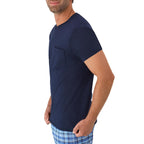 Hanes Men's Cotton Pocket T-Shirt, Moisture-Wicking with Odor Control, Assorted, 6-Pack