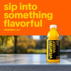 vitaminwater Energy Tropical Citrus, Flavored Water Beverage Bottles, 20 fl oz, 12 Pack