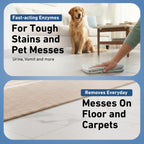 Creative Scents Multipurpose Enzyme Cleaner & Odor Remover | Super Concentrated for Floor, Carpet, Drain | Pet Urine Odor Eliminator | Enzyme Cleaner for Cat Urine & Dog Poop | 1 Gallon - Ocean Breeze