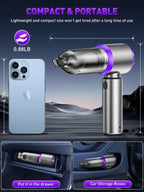 Vacuum/Air Duster Super Power Mini Car Vacuum Cleaner 4-in-1 air Blower Gun