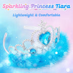 Princess Dress Up Shoes for Girls, Princess Toy Gift Set, Ages 3-6