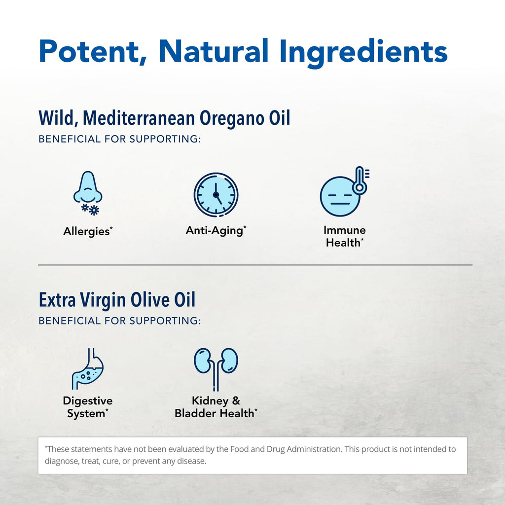 NORTH AMERICAN HERB & SPICE Super Strength Oreganol - 0.45 fl. oz. - Unprocessed, Wild, Organic Oregano Oil - Mediterranean Source P73 - Non-GMO - 194 Servings