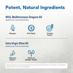 NORTH AMERICAN HERB & SPICE Super Strength Oreganol - 0.45 fl. oz. - Unprocessed, Wild, Organic Oregano Oil - Mediterranean Source P73 - Non-GMO - 194 Servings