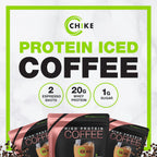 Chike Cinnamon High Protein Iced Coffee, 20 G Protein, 2 Shots Espresso, 1 G Sugar, Keto Friendly and Gluten Free, 14 Servings (14.8 Ounce)