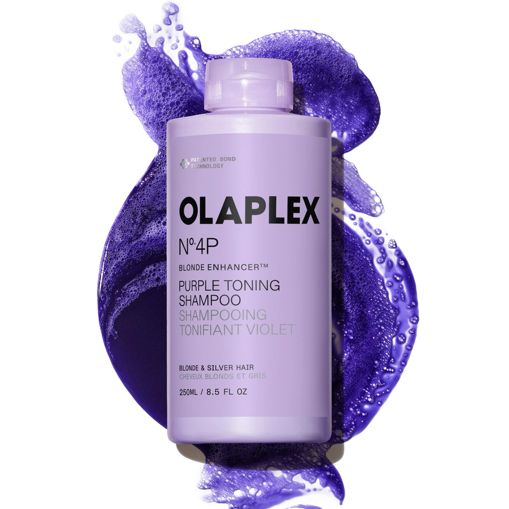 Olaplex N°.4P Blonde Enhancer Purple Shampoo | Toning Hair, 250 mL