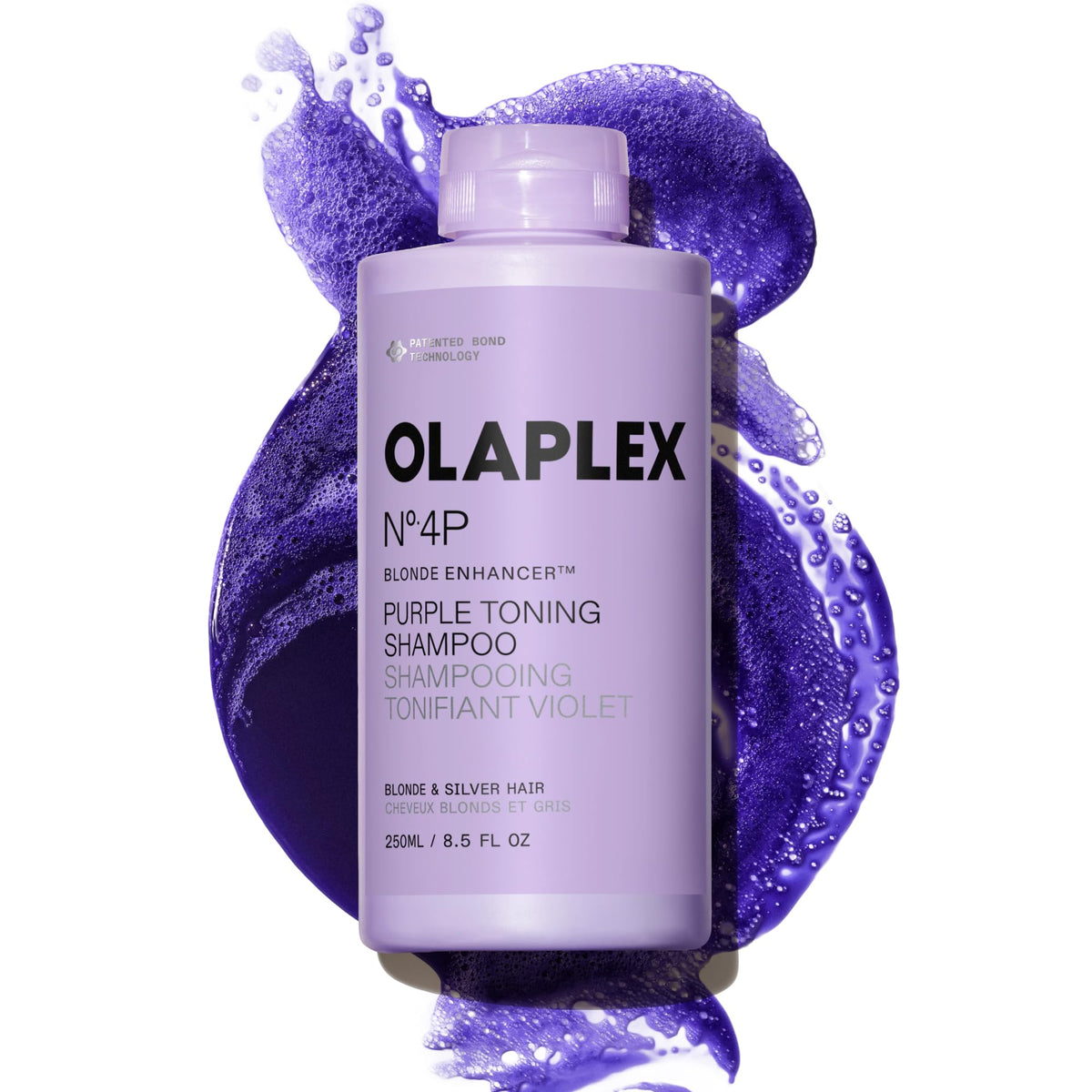 Olaplex N°.4P Blonde Enhancer Purple Shampoo | Toning Hair, 250 mL