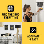 Franklin Sensors ProSensor M150/X990 Stud Finder with Live Wire Detection and 9-Sensors, Wood & Metal Stud Detector/Wall Scanner, Made in The USA