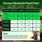 VIVOSUN Liquid Nutrients Base A & B Bundle, Set of 32oz