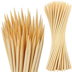 Vesyman 100 PCS 3FT Bamboo Plant Stakes, 6.3mm Thick Bamboo Stakes