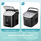EUHOMY Ice Machine Cleaner Descaler, 32 Fl OZ Ice Maker Cleaner (8 Uses), Ideal Universal Descaling Solution for All Brands Ice Maker, Single Use Coffee and Espresso Machines (2 Bottles)