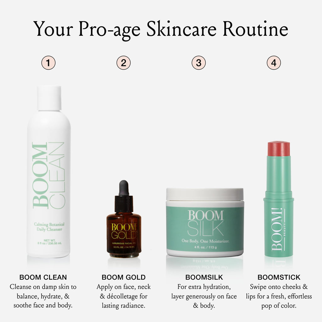 Boomsilk ® Face Moisturizer Cream, Rejuvenating Face Lotion & Facial Moisturizer for Mature Skin with Olive Oil, Beeswax & Honey, Hydrating Body Lotion for Women, 2 oz Boom Beauty by Cindy Joseph