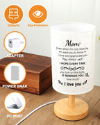 SOUHONEY Gifts for Mom from Daughter Son, Table Lamp for Mom Birthday Gifts